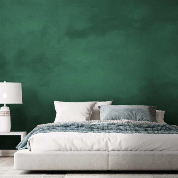 Parete verde con macchie nere Carta da parati Parete verde con macchie nere