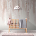 Carta da parati Modello di felce appesa in mostra