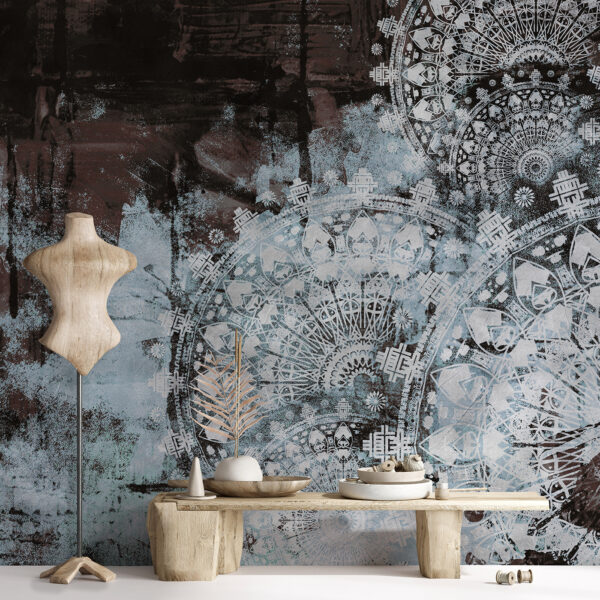 Carta da parati murale Immagine sfocata di un sole