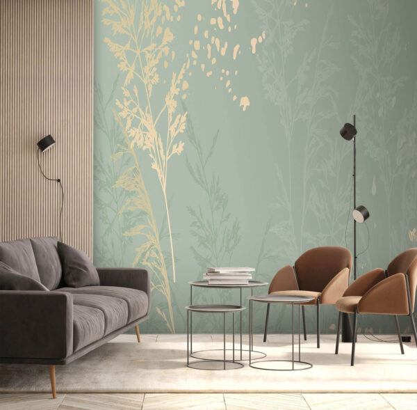 Wall murals Soft hues of nature's touch Carta da parati Wall murals Soft hues of nature's touch