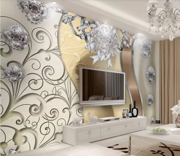 Design elegante con dettagli intricati Carta da parati Design elegante con dettagli intricati