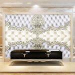 Carta da parati Design ornato con texture eleganti