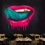 Carta da parati Colori vivaci e atteggiamento giocoso