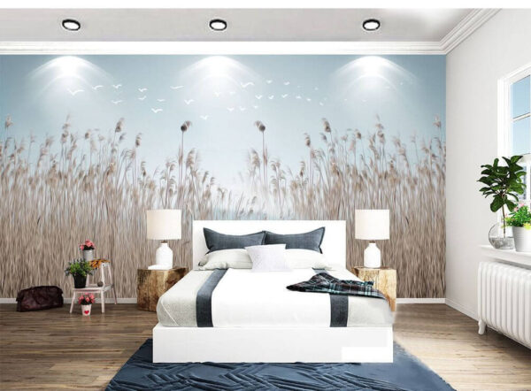 Carta da parati Uccelli che volano nel cielo