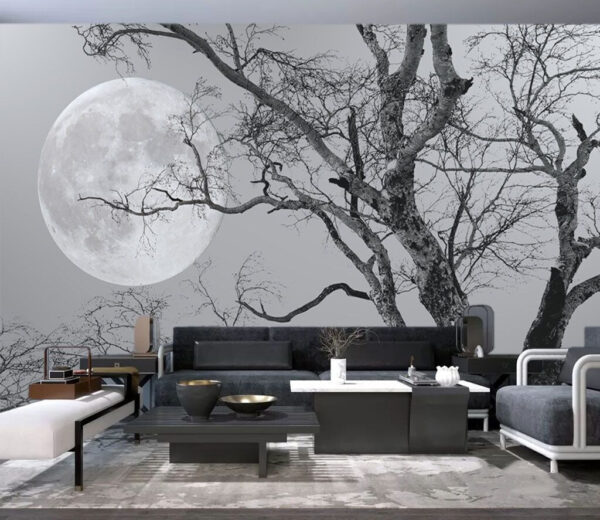 La luna nel cielo Carta da parati La luna nel cielo