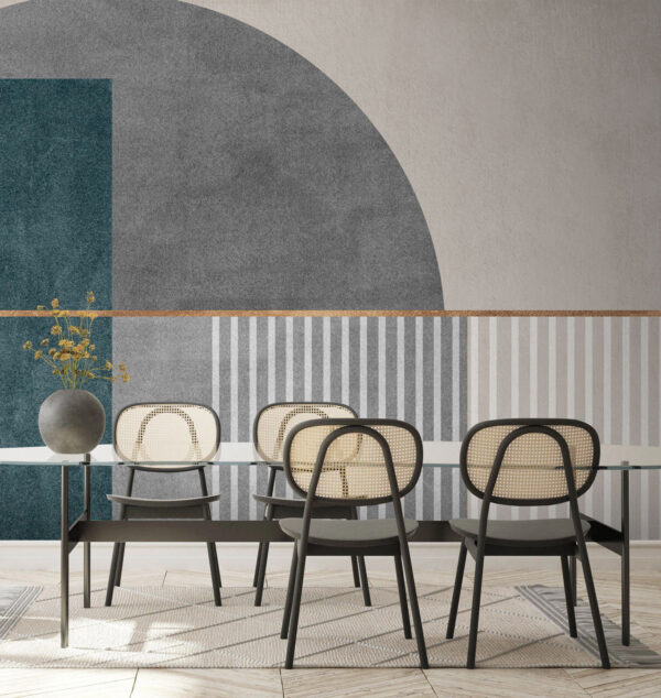 Elegante design geometrico minimalista Carta da parati Elegante design geometrico minimalista