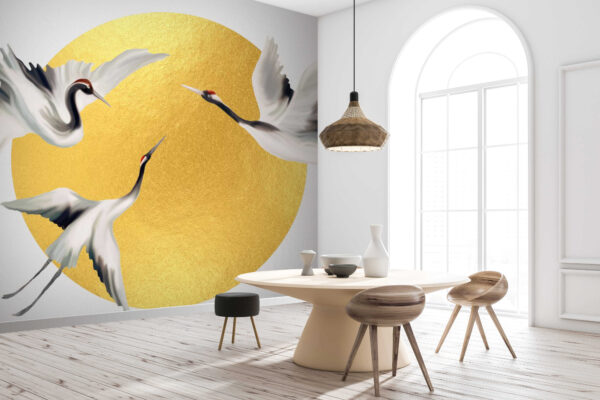 Uccello che vola in aria Carta da parati Uccello che vola in aria
