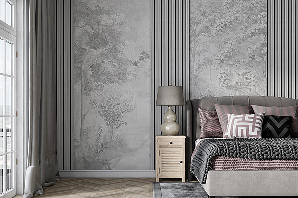 Carta da parati Albero con foglie e piante (COD: w00670v3) Carta da parati Carta da parati Albero con foglie e piante (COD: w00670v3)