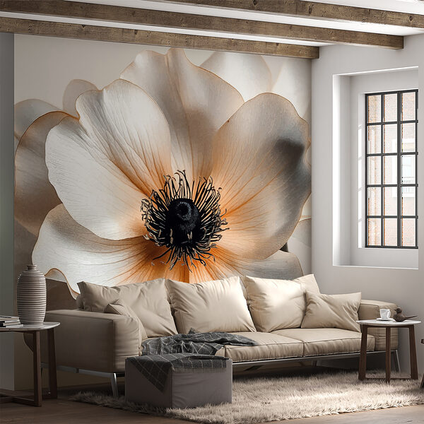 Eleganza nelle sfumature del beige Carta da parati Eleganza nelle sfumature del beige