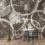 Carta da parati Gruppo di tronchi tagliati