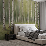 Carta da parati Sentiero attraverso la foresta