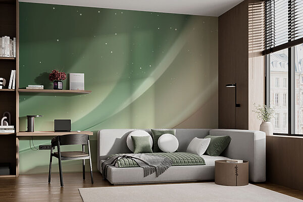 Sfondo bianco e verde Carta da parati Sfondo bianco e verde