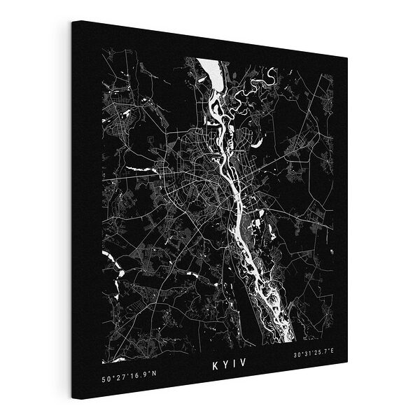 Stampa su tela Mappa di una città (COD: s31428) Stampa su tela Stampa su tela Mappa di una città (COD: s31428)