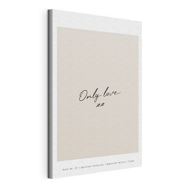 Stampa su tela Testo dell'opera d'arte: "Solo amore xx" (COD: s37924) Stampa su tela Stampa su tela Testo dell'opera d'arte: "Solo amore xx" (COD: s37924)