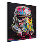Stampa su tela Elmetto da stormtrooper colorato