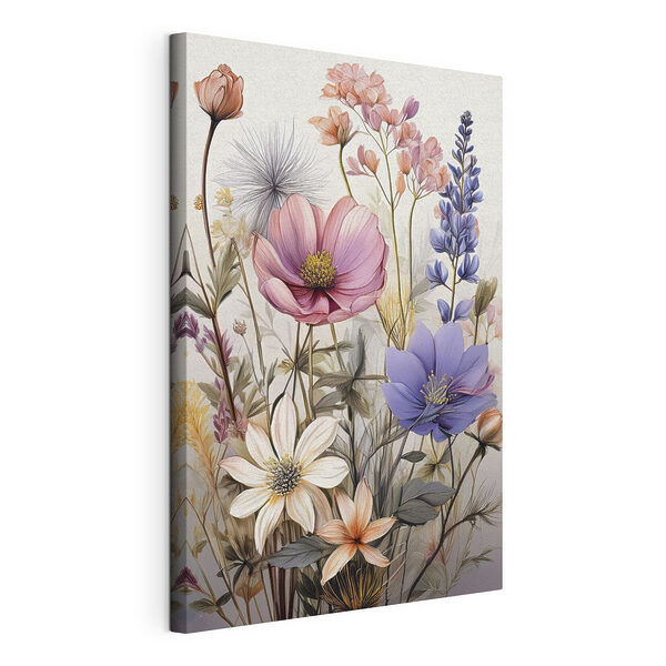 Stampa su tela Sinfonia di eleganza floreale