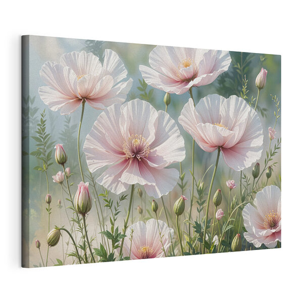 Stampa su tela Mazzo di fiori bianchi