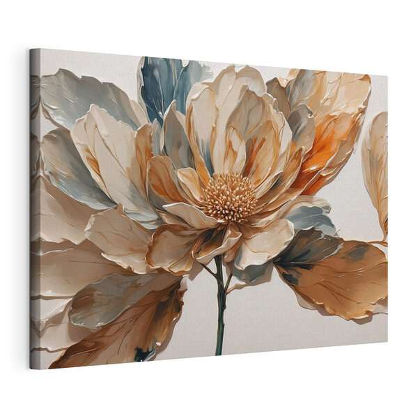 Stampa su tela Fiori eleganti dai toni rilassanti