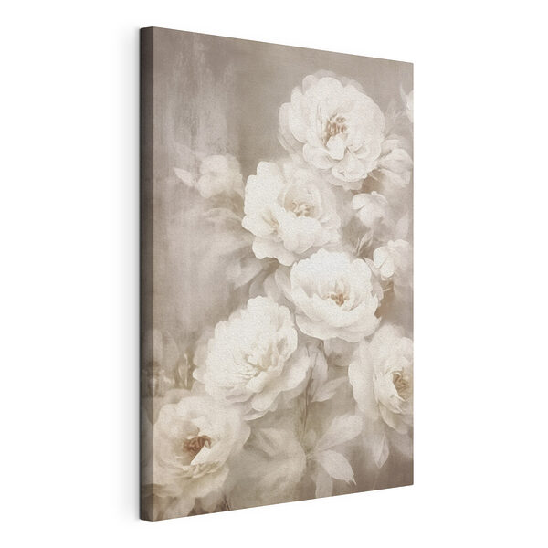 Stampa su tela Fiori delicati dai colori tenui