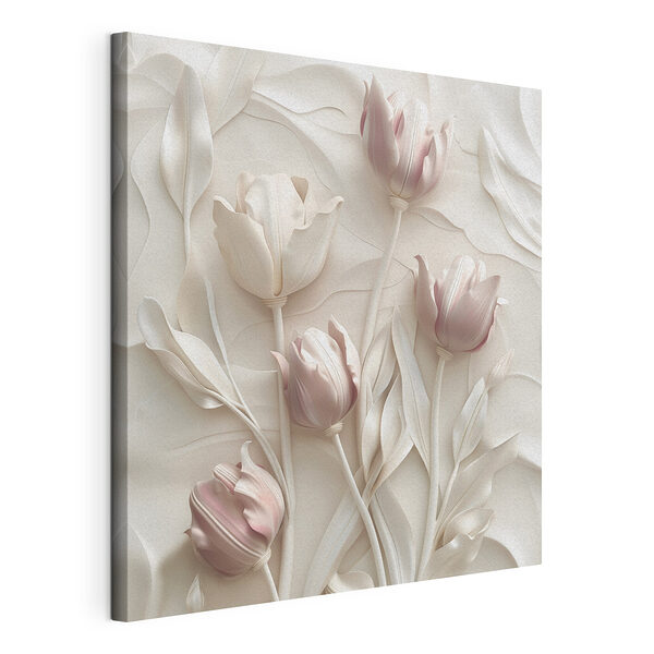Stampa su tela Mazzo di fiori bianchi