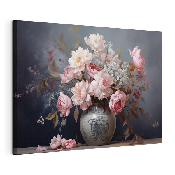 Vaso di fiori Stampa su tela Vaso di fiori