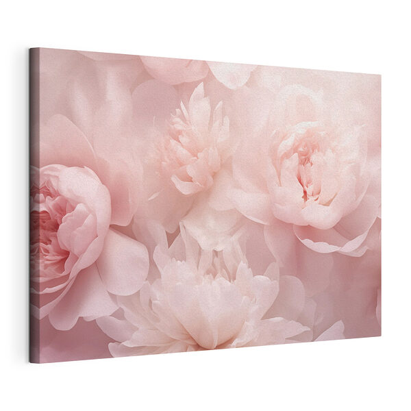 Stampa su tela Mazzo di fiori rosa