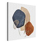 Stampa su tela Forme geometriche astratte con texture