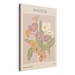 Stampa su tela Eleganza floreale vintage, Collezione Botanica