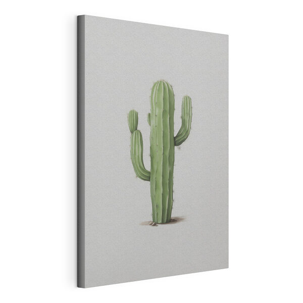 Stampa su tela Cactus con gli aghi
