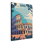 Stampa su tela Colosseo con numerosi archi