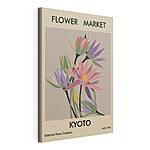 Stampa su tela Kyoto fiorisce nell'arte