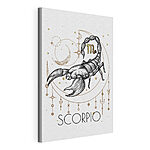 Stampa su tela Disegno di uno scorpione