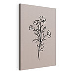 Stampa su tela Disegno di un fiore