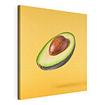 Stampa su tela Un avocado tagliato a metà