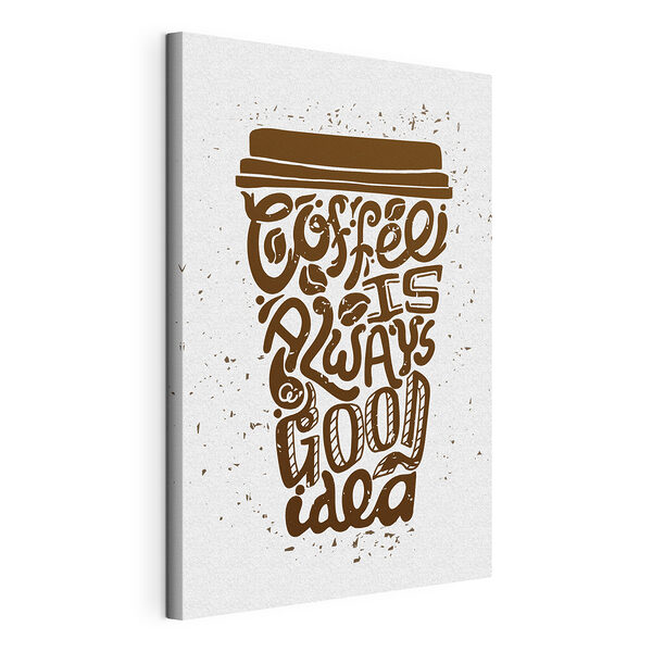 Stampa su tela Tazza da caffè con coperchio (COD: s37174) Stampa su tela Stampa su tela Tazza da caffè con coperchio (COD: s37174)