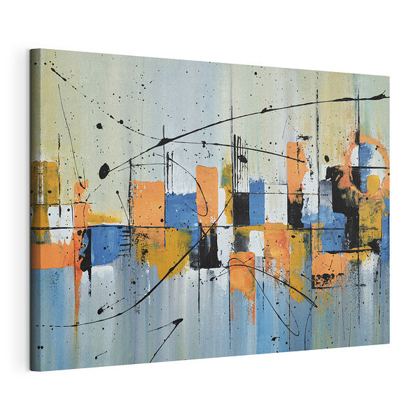 Stampa su tela Abstratti dai colori vivaci