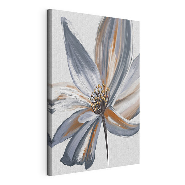 Stampa su tela Dipinto astratto raffigurante eleganti petali