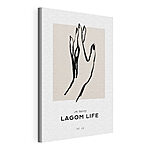 Stampa su tela Elegante illustrazione realizzata con disegno a mano libera