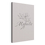 Stampa su tela Elegante illustrazione di una magnolia