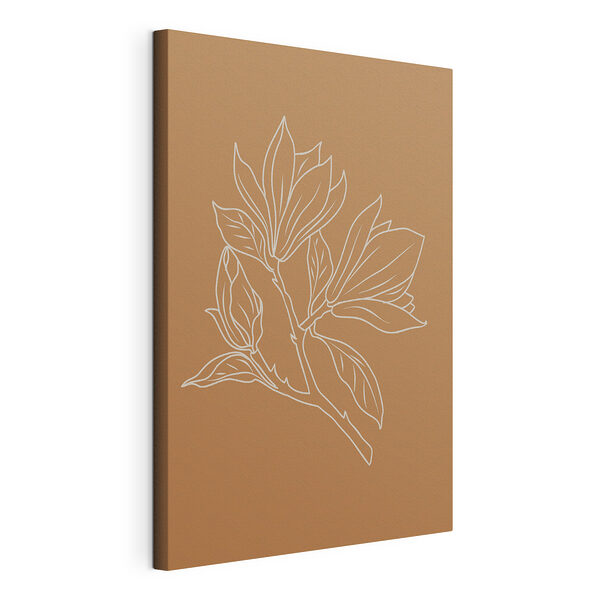 Stampa su tela Disegno di un fiore