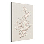 Stampa su tela Disegno di un fiore
