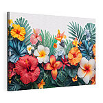 Stampa su tela I fiori tropicali esplodono di colori