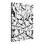 Stampa su tela Motivo in bianco e nero