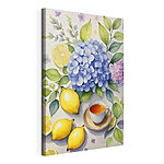 Stampa su tela Tè al limone e ai fiori