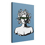 Stampa su tela Disegno della testa di una medusa