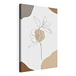Stampa su tela Disegno di un fiore