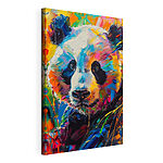 Stampa su tela Dipinto raffigurante un panda