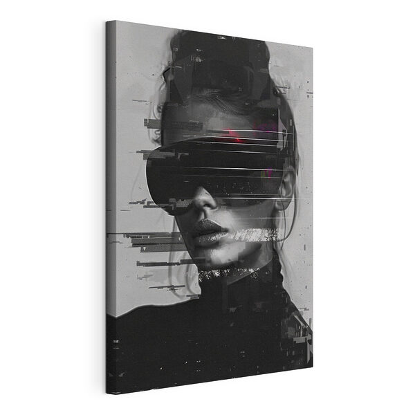 Stampa su tela Una visione futuristica attraverso lenti virtuali (COD: s38875) Stampa su tela Stampa su tela Una visione futuristica attraverso lenti virtuali (COD: s38875)
