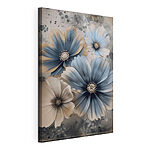 Stampa su tela Fiori eleganti dai colori rilassanti