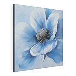 Stampa su tela Delicato fiore blu in fiore